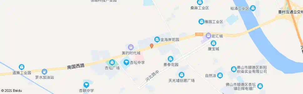 佛山雁园文隆_公交站地图_佛山公交_妙搜公交查询2025