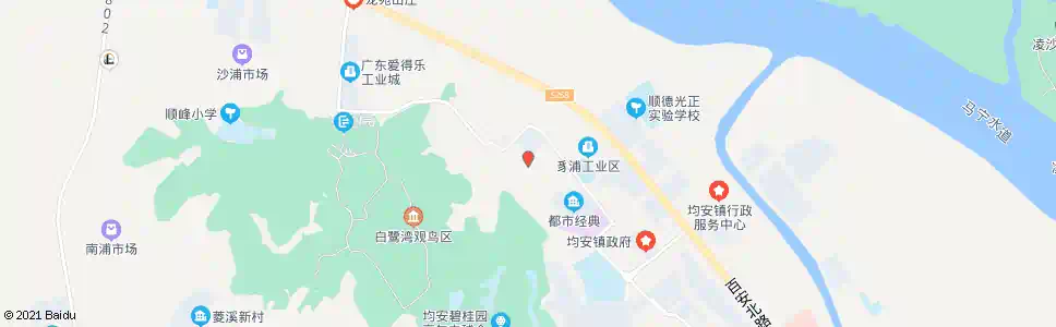 佛山豸浦大道中_公交站地图_佛山公交_妙搜公交查询2025