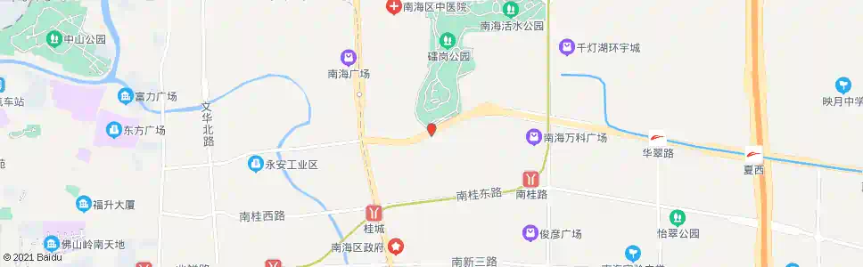 佛山西约_公交站地图_佛山公交_妙搜公交查询2025