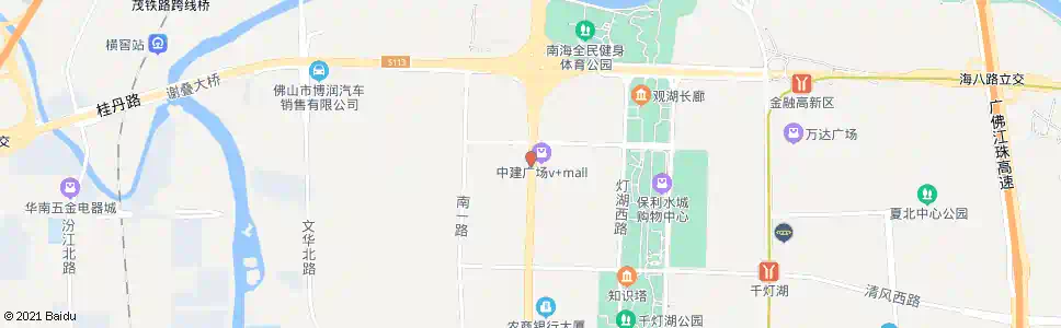 佛山兴业新村_公交站地图_佛山公交_妙搜公交查询2025