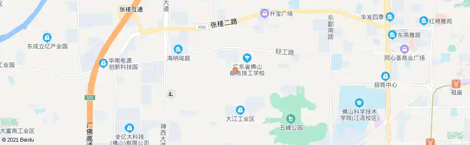 佛山东湾村_公交站地图_佛山公交_妙搜公交查询2025