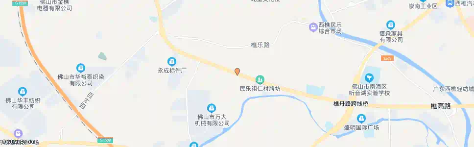 佛山民乐八甲_公交站地图_佛山公交_妙搜公交查询2025