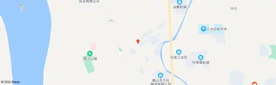 佛山白坭市场_公交站地图_佛山公交_妙搜公交查询2025