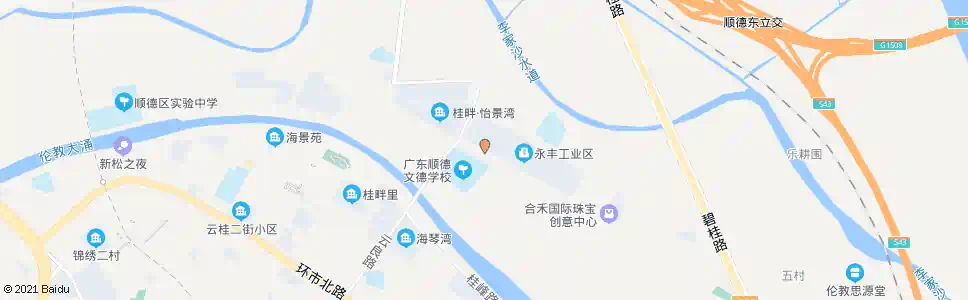 佛山长丰驾驶培训基地_公交站地图_佛山公交_妙搜公交查询2025