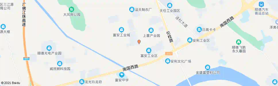 佛山汤浅电池厂_公交站地图_佛山公交_妙搜公交查询2025