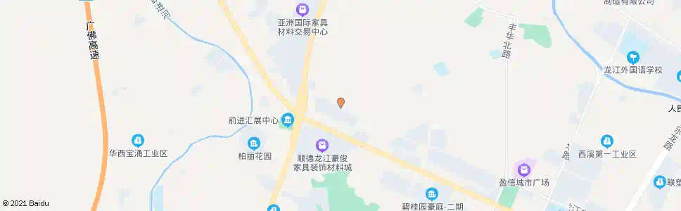 佛山龙城材料市场_公交站地图_佛山公交_妙搜公交查询2025