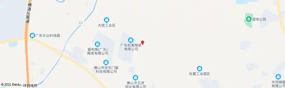 佛山宏陶陶瓷厂_公交站地图_佛山公交_妙搜公交查询2025