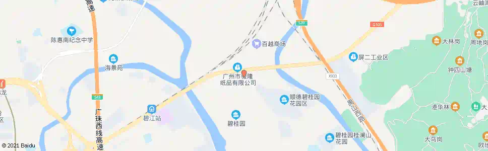 佛山碧桂园(三桂牌坊)_公交站地图_佛山公交_妙搜公交查询2025