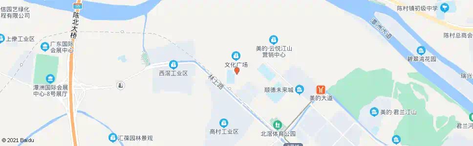 佛山高村小学_公交站地图_佛山公交_妙搜公交查询2025