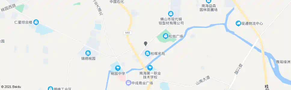 佛山新田田心村_公交站地图_佛山公交_妙搜公交查询2025