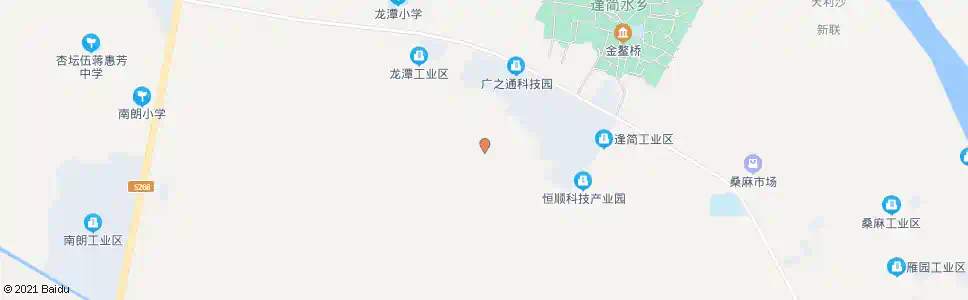 佛山福田村_公交站地图_佛山公交_妙搜公交查询2025