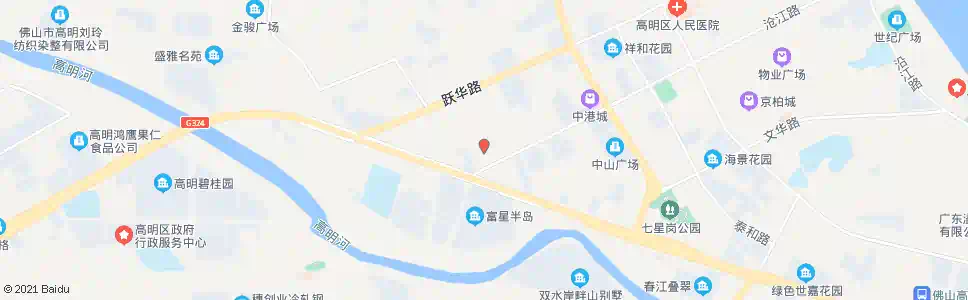 佛山区环运城管局_公交站地图_佛山公交_妙搜公交查询2025