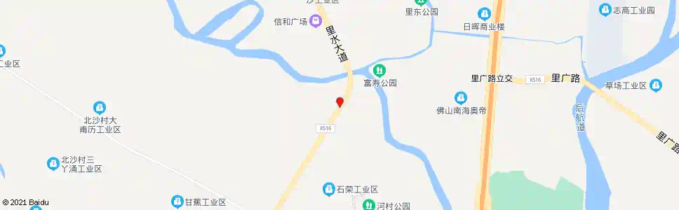 佛山里水桥南(里水分局)_公交站地图_佛山公交_妙搜公交查询2025