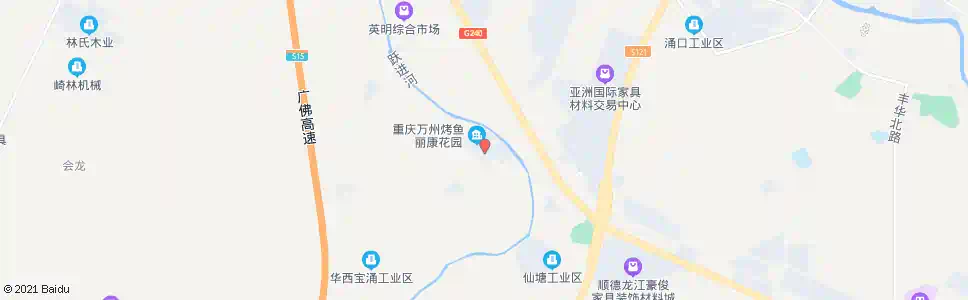 佛山丽康花园_公交站地图_佛山公交_妙搜公交查询2025