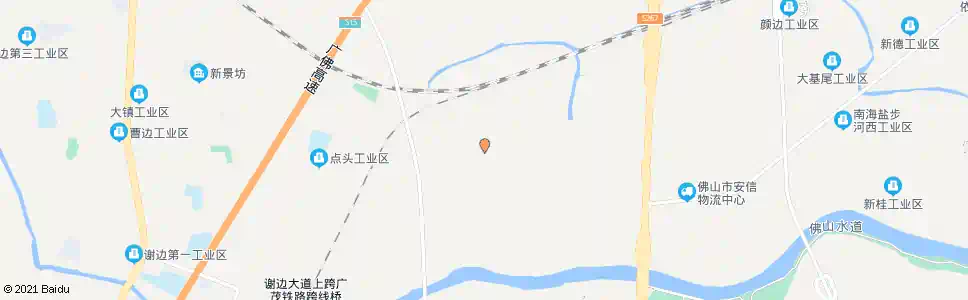 佛山上一_公交站地图_佛山公交_妙搜公交查询2025