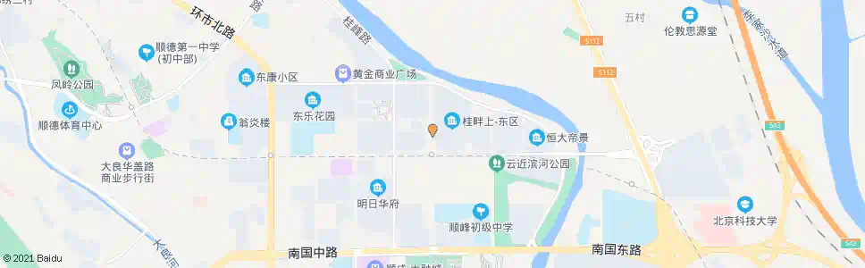 佛山桂畔上东区_公交站地图_佛山公交_妙搜公交查询2025