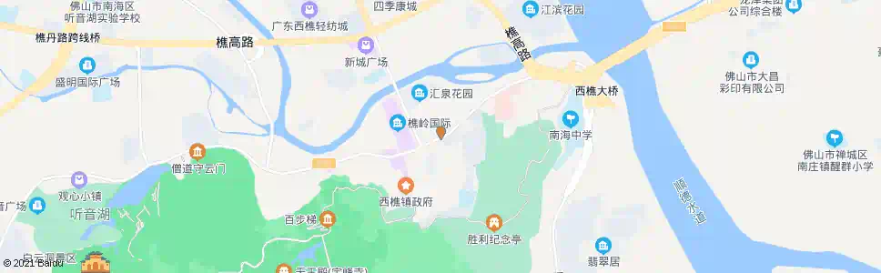 佛山西樵永安站_公交站地图_佛山公交_妙搜公交查询2025