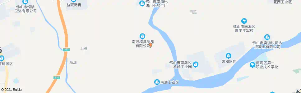 佛山下社村_公交站地图_佛山公交_妙搜公交查询2025