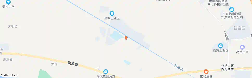 佛山昌教社区民警中队_公交站地图_佛山公交_妙搜公交查询2025
