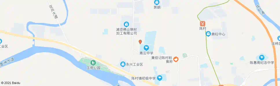 佛山充美村_公交站地图_佛山公交_妙搜公交查询2025