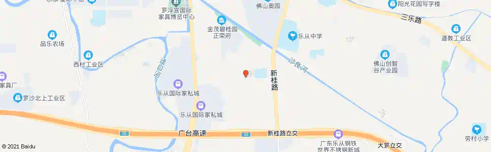 佛山新隆公园_公交站地图_佛山公交_妙搜公交查询2025