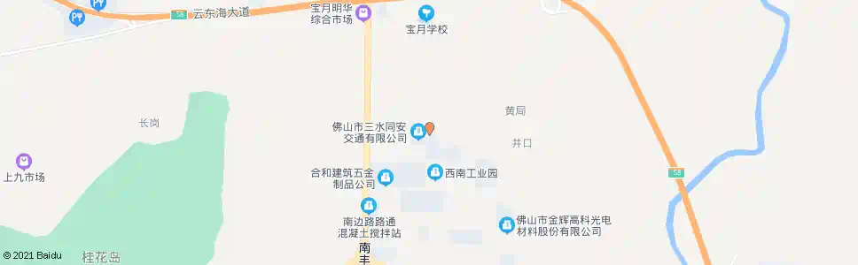 佛山旧何村_公交站地图_佛山公交_妙搜公交查询2025