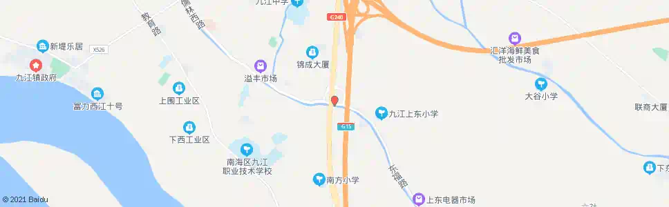 佛山上东村委_公交站地图_佛山公交_妙搜公交查询2025