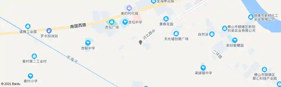 佛山博爱门诊部_公交站地图_佛山公交_妙搜公交查询2025