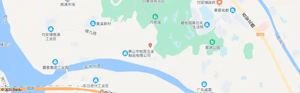 佛山外村_公交站地图_佛山公交_妙搜公交查询2025