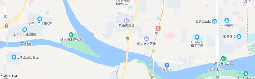 佛山澜石大桥西_公交站地图_佛山公交_妙搜公交查询2025