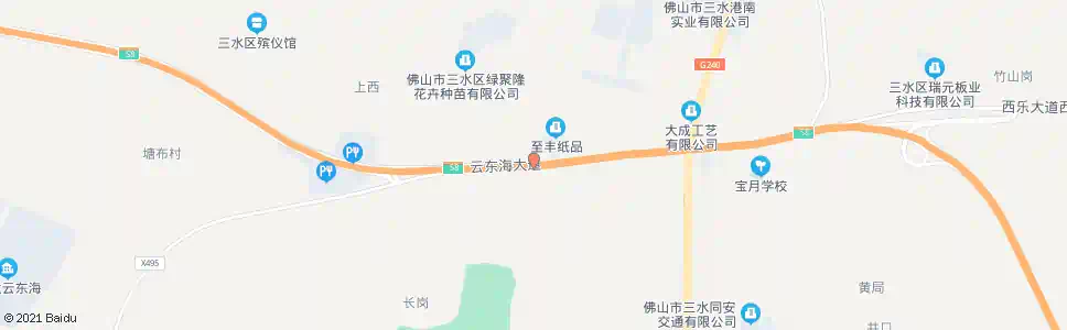 佛山南下_公交站地图_佛山公交_妙搜公交查询2025
