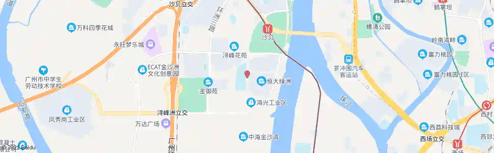 佛山环洲二路_公交站地图_佛山公交_妙搜公交查询2025