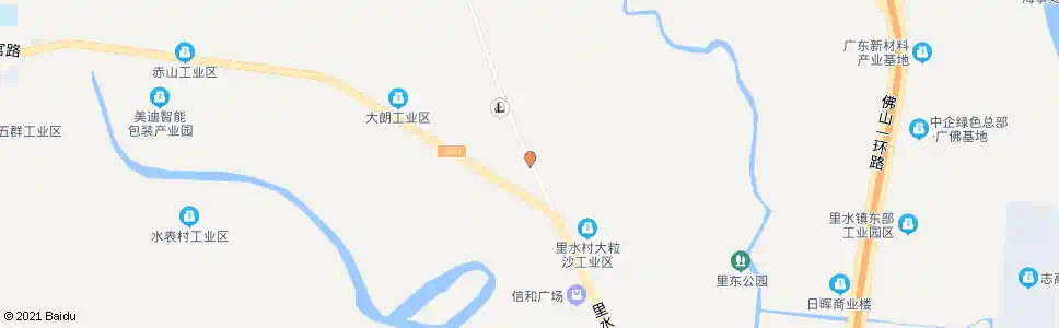 佛山岗头村_公交站地图_佛山公交_妙搜公交查询2025