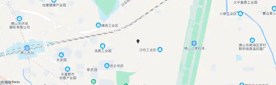 佛山敏草坑_公交站地图_佛山公交_妙搜公交查询2025