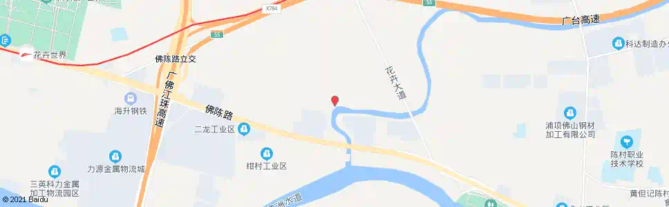 佛山旺沙村_公交站地图_佛山公交_妙搜公交查询2025