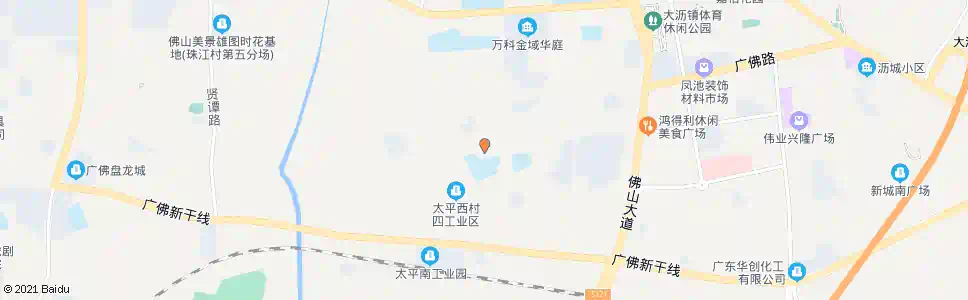佛山许海中学_公交站地图_佛山公交_妙搜公交查询2025