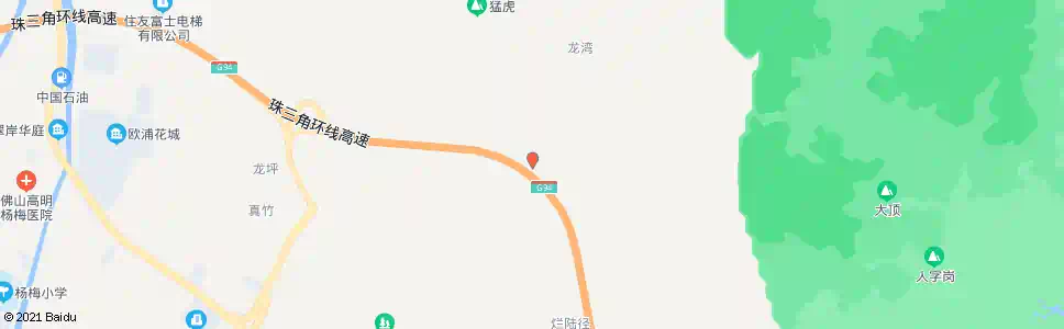 佛山独洲_公交站地图_佛山公交_妙搜公交查询2025