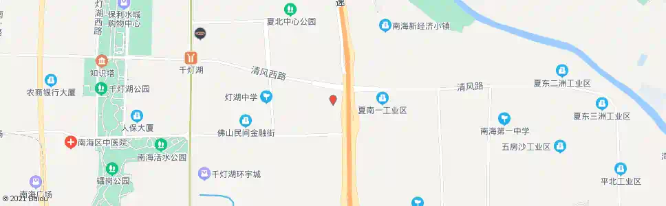 佛山泰丰坊_公交站地图_佛山公交_妙搜公交查询2025