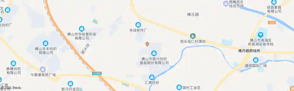 佛山致兴北_公交站地图_佛山公交_妙搜公交查询2025