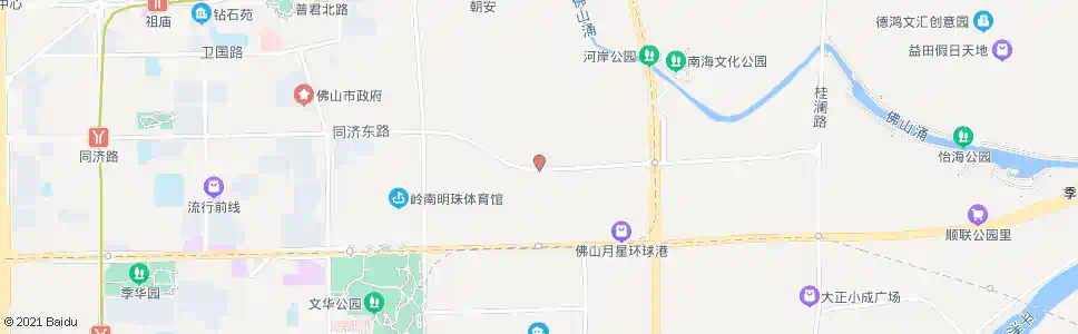 佛山通济大院_公交站地图_佛山公交_妙搜公交查询2025