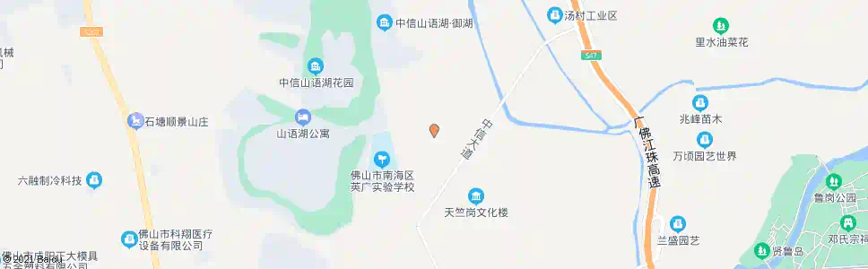 佛山上塱村_公交站地图_佛山公交_妙搜公交查询2025