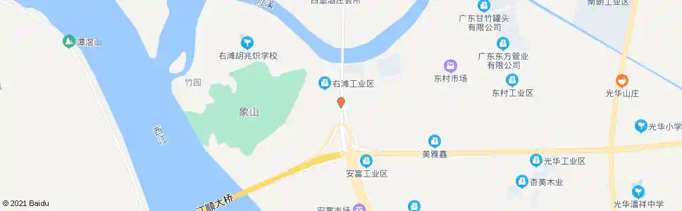 佛山右滩村口_公交站地图_佛山公交_妙搜公交查询2025