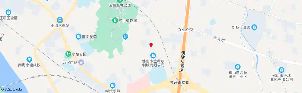 佛山狮山工业园c区市场_公交站地图_佛山公交_妙搜公交查询2025