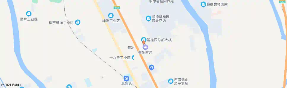 佛山碧桂园总部_公交站地图_佛山公交_妙搜公交查询2025