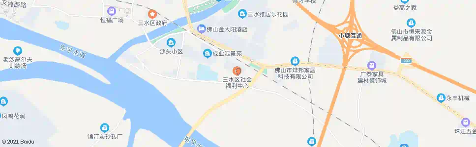 佛山西南福利院_公交站地图_佛山公交_妙搜公交查询2025