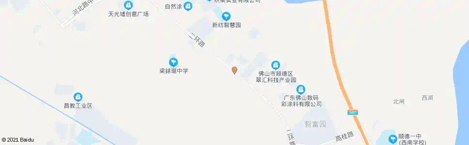 佛山光辉村(二环路)_公交站地图_佛山公交_妙搜公交查询2025