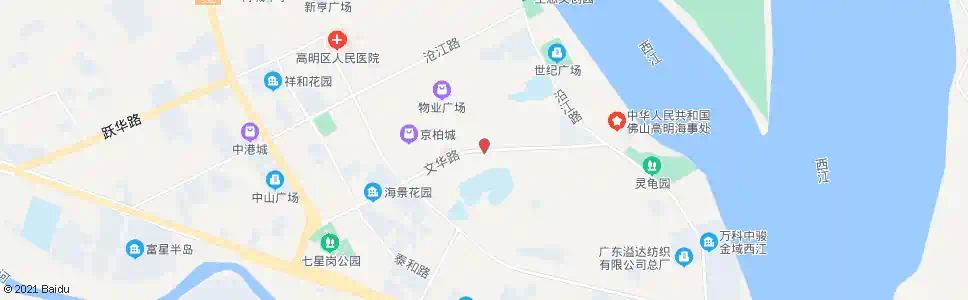 佛山区一中_公交站地图_佛山公交_妙搜公交查询2025