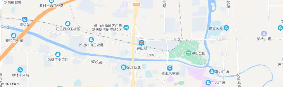 佛山龙头_公交站地图_佛山公交_妙搜公交查询2025