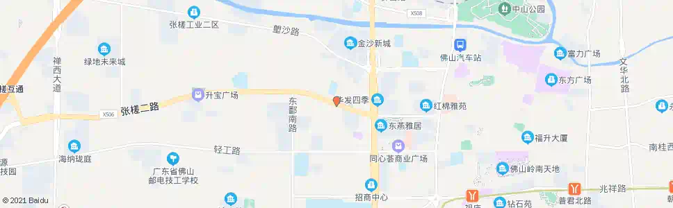 佛山东便_公交站地图_佛山公交_妙搜公交查询2025