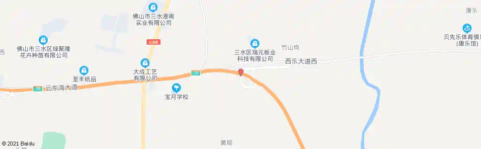 佛山湴湄村口_公交站地图_佛山公交_妙搜公交查询2025